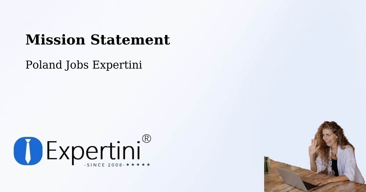 Corporate Mission – Lelkowo - Poland Jobs Expertini